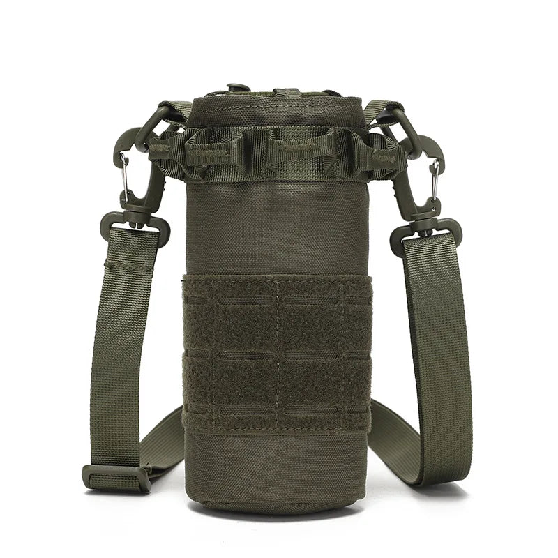 Portable Outdoor Molle Bottle Holder Nylon Large Capacity Molle Water Bottle Pouch for Climbing