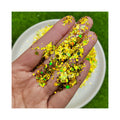 Hexagon Glitter Sequins Mini Flakes Mix Size for Nail Art Stickers Slime Charms
