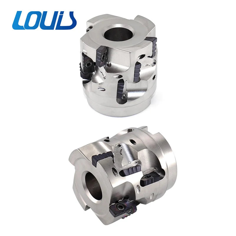 BAP400R Open Corn Milling Cutter APMT1604 Spiral Cutter D45-D100 Machining Center Side Milling Multi-edge Cutter TiCN Finish