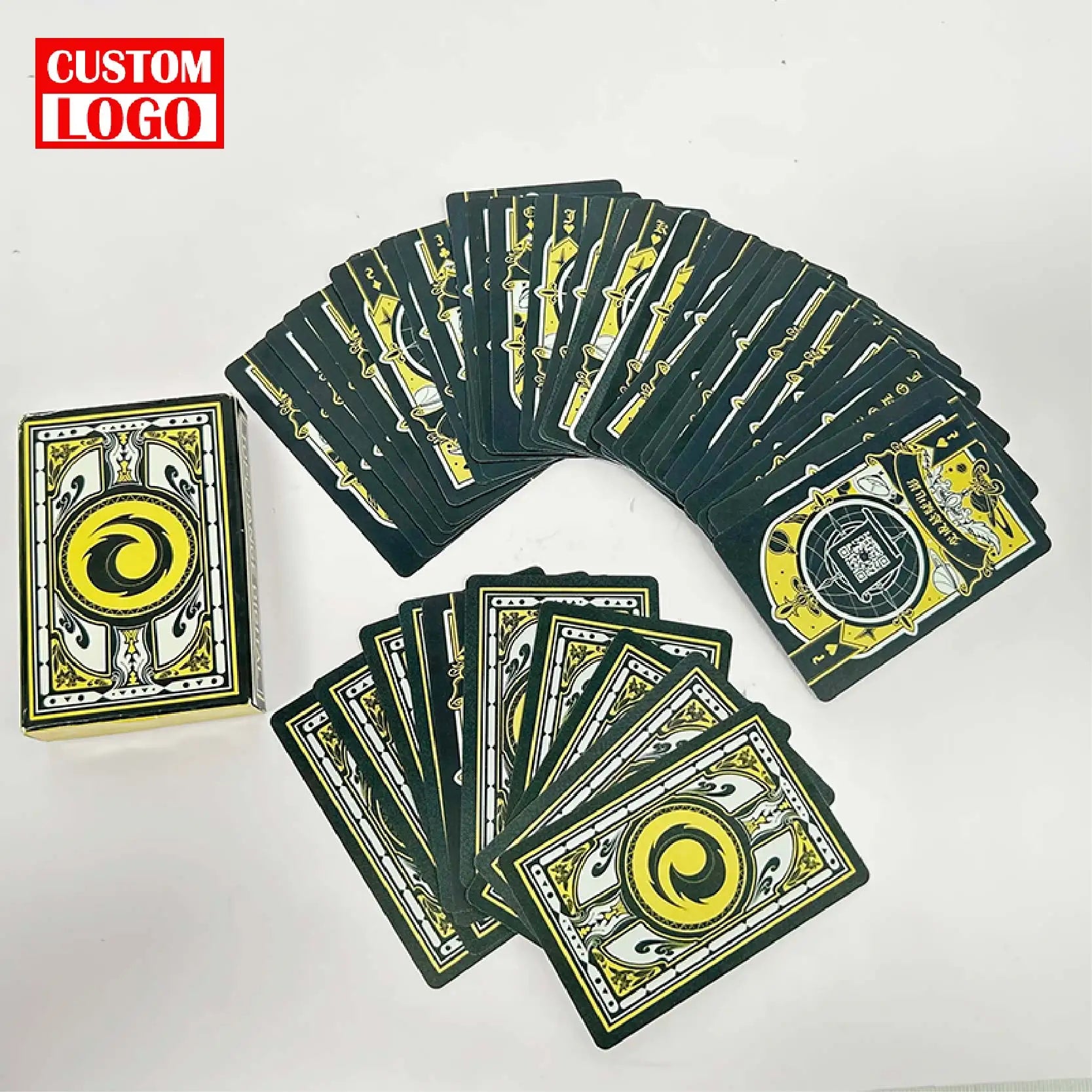 Personalize Custom Pvc Playing Poker Cards Gold Poker Cards Golden Playing Cards
