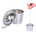 Small Middle Large Extra Fine Loose Tea Tea Ball Infuser Stainless Steel Filter Trainer With Chain Hook