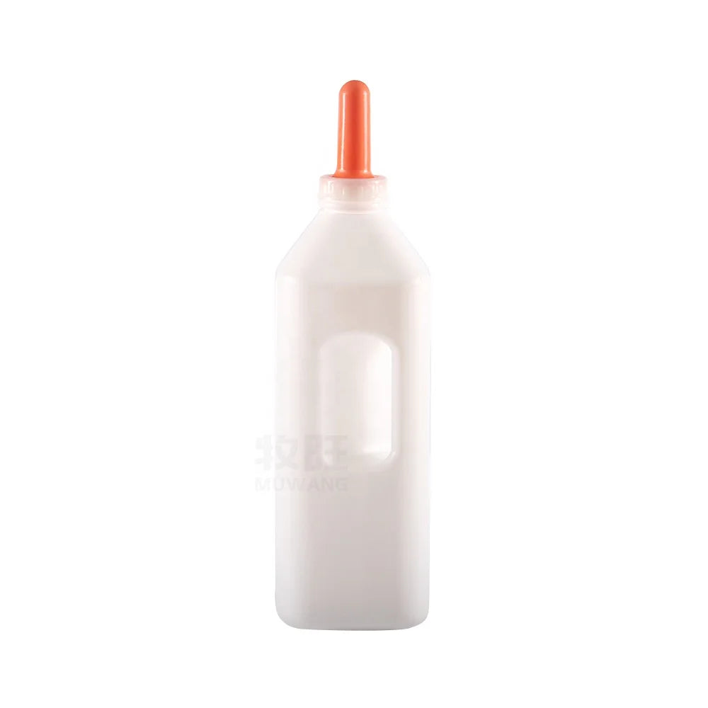 Calf Lamb Goat Milk Feeder Plastic Milk Bottle 3L Feeding Milk Bottles with Nipple Teats