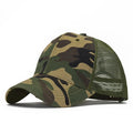 Wholesale Custom Camouflage logo High Quality Old School Camo Mesh Trucker Hat