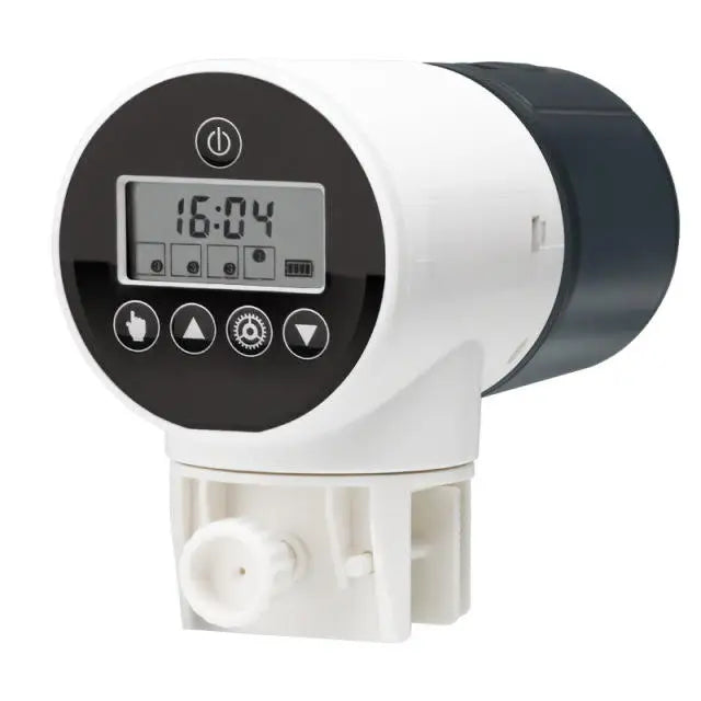 Moisture-Proof Fish Tank Automatic Feeder Intelligent Digital Display Timing Fish Feeder