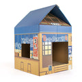 Factory Hot Sale 2023 New Design Juguetes Para Gatos Reversible Corrugated Paper Cat Scratch Board House Scratcher Toy for Cats