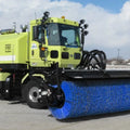 Convoluted PP New Wafer Sweeper Brush 165*550mm for Road Snow Sweeping