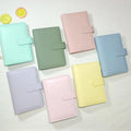 Wholesale A5 A6 Spiral Binder Holder Loose Leaf PVC Cover Notebook Budget Students Journal Business
