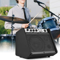 COOLMUSIC DM20 20W Electric Drum Amplifier Keyboard with for Bluetooth Speaker 2-Band EQ and MP3 Player Function