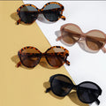 DOISYER 2026 Sunglasses with Big Flower Face Design Transparent White Yellow Red Blue Gray Frames Made of PC Material