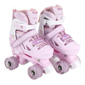 EACH Hot Sales Flashing Wheels Roller Skating Shoe Soy Luna 4 Wheels Quad Adjustable Roller Skates for Kids