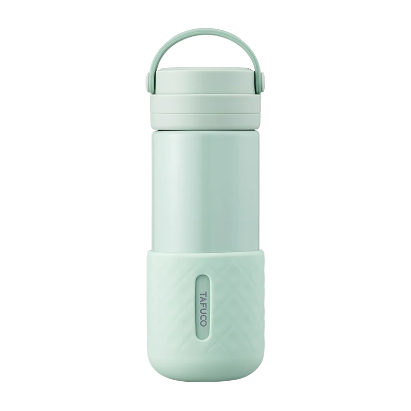 Tafuco New Design With Infuser Stainless Steel Insulated Tea Cup Water Bottle with Handle