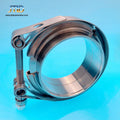 JTLD 3.25inch Stainless Steel Standard Latch and v Band Clamp Flange Kits for Exhaust Frontpipe