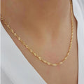 GP US 1.65mm Singapore Twisted Choker Necklace Finished Link Chain 1/20 14k Gold Filled Jewelry Gold Filled Wholesale