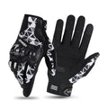 Factory Carbon Fiber Shell Goat Leather Motorcycle Gloves Reflective Motorcycle Accessories Fall-resistant Racing Glove