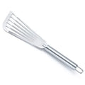 Kitchen Stainless Steel Slotted Fish Spatula Turner Cooking Baking Flipping Grilling Frying Pancake Shovel