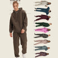 Custom Logo Tracksuit Men 3d Printing Hooded Sweater Suit Sportswear Long Sleeve 2 Piece Men'S Set Men'S Hoodies Sweatshirts