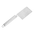 Hot Sale Stainless Steel Potato Chip Cutter Household Manual Vegetables Chopper Potato Cutter Slicer Kitchen Gadget