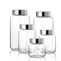 Borosilicate Glass Bpa-Free Eco-Friendly Leak-Proof Food Freshness Storage Jar 150-800ml Sealed Airtight Durable