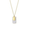 Non Tarnish Gold Jewelry Bling Bling Jewelry Stainless Steel Rhinestone Diamond Necklace Charm Pendant Jewelry
