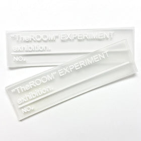 JT Manufacturers Factory Custom Embossed 3D PVC Rubber clear Transparent Label Label Custom Clothing Labels