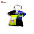 8Point Sublimation Acrylic Material Blank Keychain Single-sided Printing Plexiglass Pendant Personalized Customization
