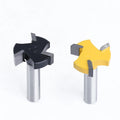 LAVIE 1pc 8mm 3 Edge T Type Slotting Cutter Woodworking Tool Router Bit for Wood Industrial Grade Milling Cutter-C  C08318Z32575