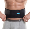Private Label Rubber Elastic Thin Lumbar Protector Gym Daily Life Waist Girdle Support