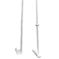 12*18 Inches Blank Car Window Clips Flag  Polyester  Car Flag With Pole Plastic