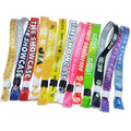 Music Festival Printed Fabric Wristbands Hotel Entrance Bracelets