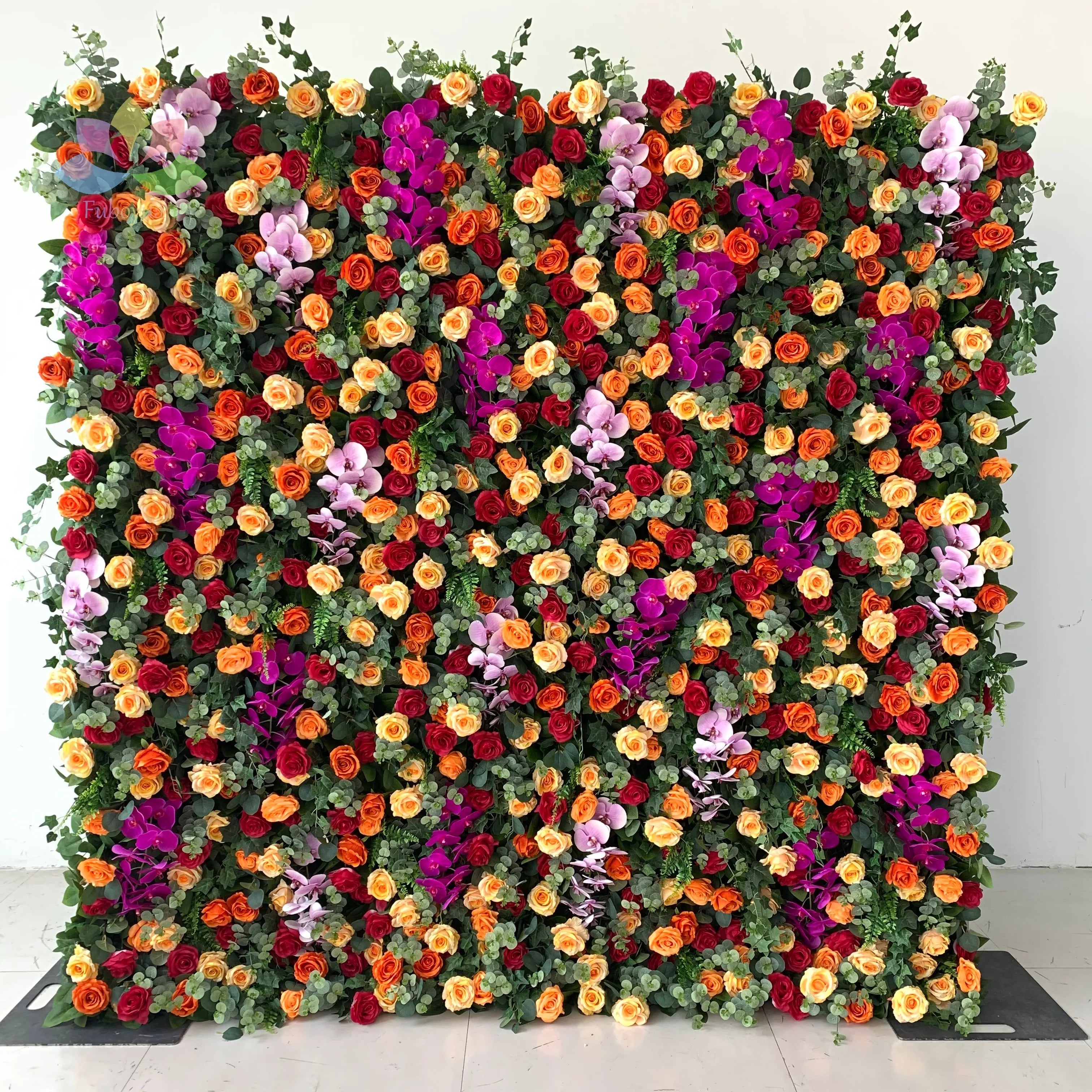 FBY02S-10 Wholesale Artificial Flower Wall Decor Supplier Marriage Event Stage Party Room Decor