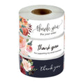 KY-202205759 Rose Gold Foil Thankyou Stickers for Your Purchase Stickers