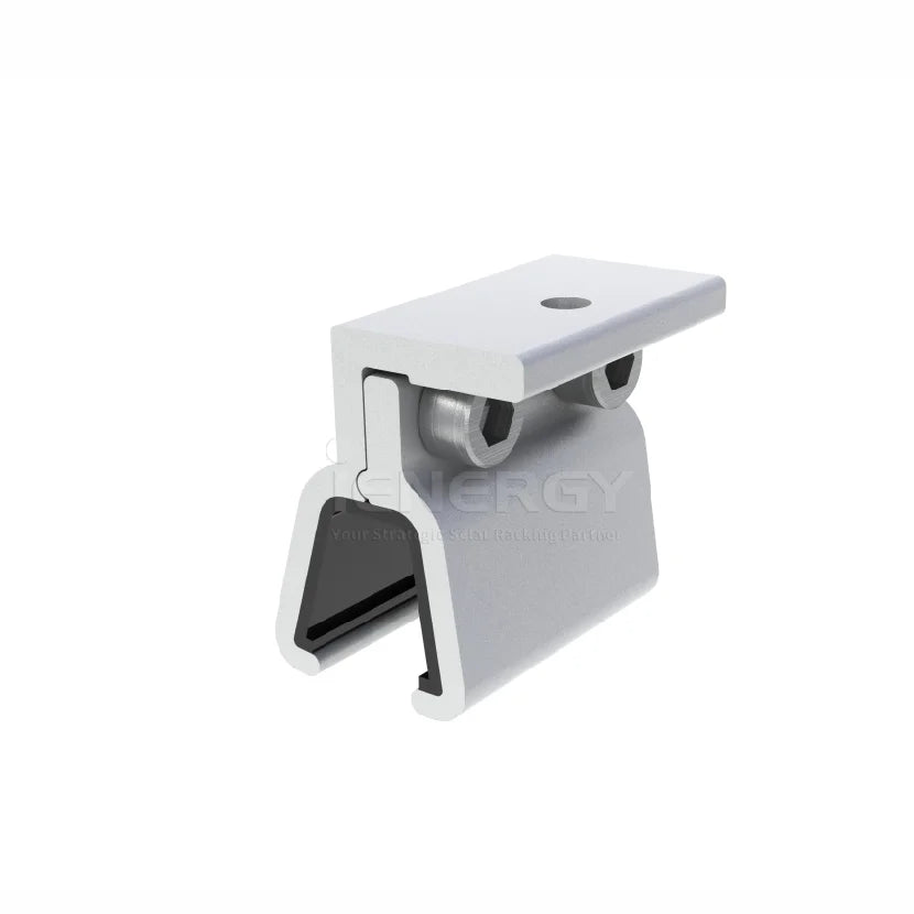 Solar Tin Roof Clamp Mounting Rack for Standing Seam Roof Solar Mount Brackets Kliplock Hook Solar Mounting Structure