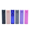 10ml Portable Square PET Plastic Perfume Spray Bottle with Pump Sprayer Customizable Screen Printed Design