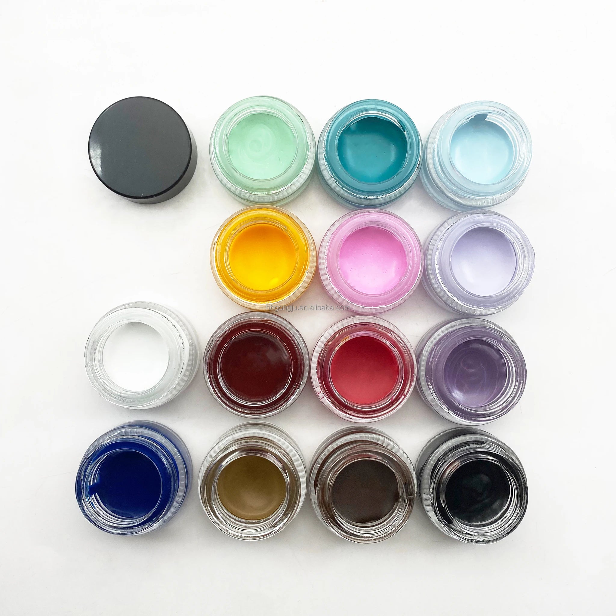 Eyeliner Gel and Eyeliner Pencil Are Interchangeable with a Creamy Texture Quick-drying Waterproof and Smooth Application