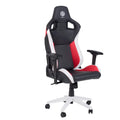 Adjustable Contemporary Racing Simulator Cockpit Office Ergonomic Gaming Chair for Living Room in Synthetic Leather