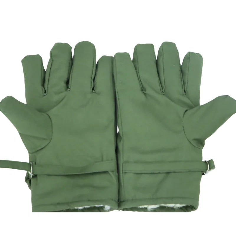 Vanda 75Polyester25Viscose Green Thermal Winter Cloves
