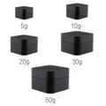 100ml 50ml Double Wall Thick PP Face Cream White Plastic Jarround Plastic Cream Jar 50g Cosmetic Jar