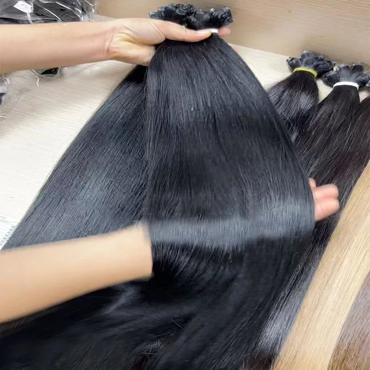 Vietnamese Virgin Cuticle Aligned Bone Straight Hair Bundles Extension 100% Hot Selling Products