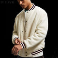 OEM Custom 100% Wool Chenille Embroidery Leather Sleeve Vintage Baseball Bomber Letterman Varsities Jacket for Men