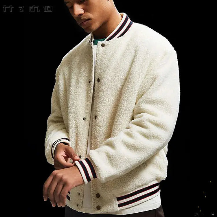 OEM Custom 100% Wool Chenille Embroidery Leather Sleeve Vintage Baseball Bomber Letterman Varsities Jacket for Men
