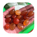 New Arrivals Natural Precious Quartz Stone Red Carnelian Tumbled Stone for Sale