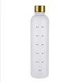 2024 CHUFENG BPA FREE Leakproof Tritan BPA Free Sports Motivational Plastic Water Bottle With Time Marker