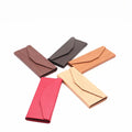 Wholesale  Foldable Pu Glasses case Eyewear Box Magnetic Sunglasses case Folding Triangle Glasses Case