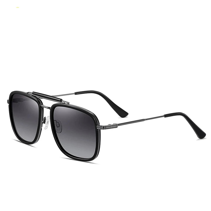 Fashion Mens Polarized Sun Glasses Metal  Made Sunglasses Italy Own Design Customized Sun Glasses
