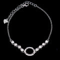 Sterling Silver 6*8/7*8/7*9/8*10mm Semi Mount Bracelet Empty Support Blank Claw Setting Base Without Center Stone for Inlay DIY