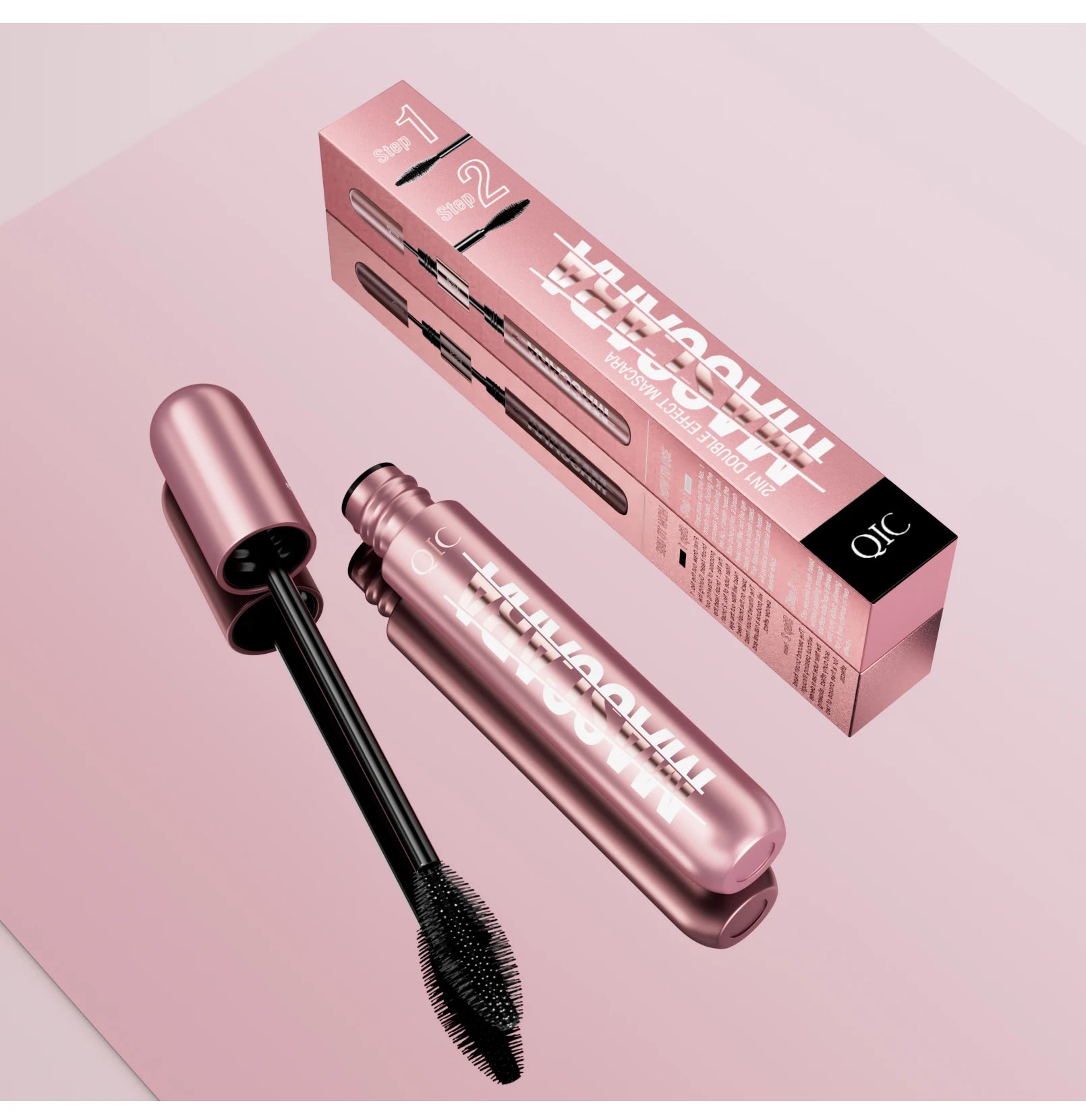Volume Waterproof Private Label Makeup Vendor Eyelash Growth Serum Maskara Luxury Design Make up Custom Volume Mascara