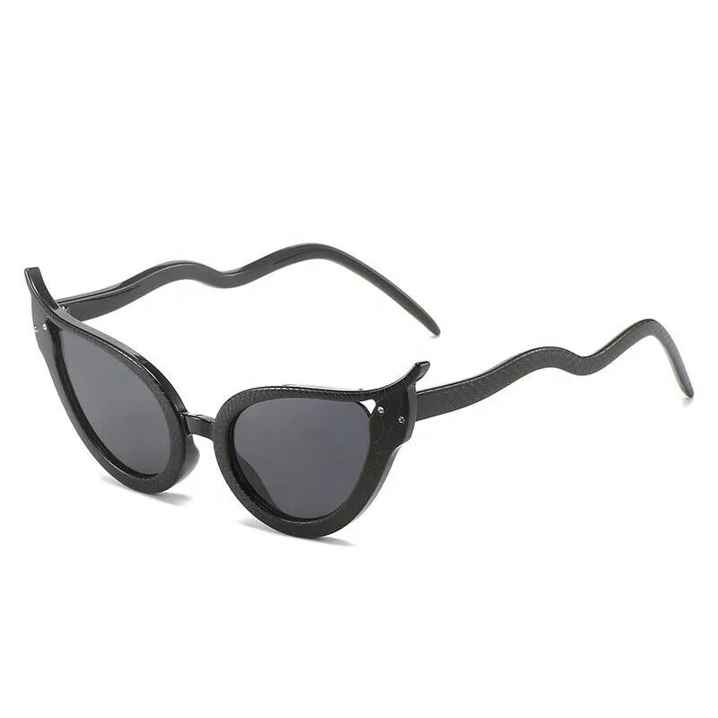 2023 Hot Sales Cat Eye Sun Glasses China Good Quality Men and Women Snake Sunglasses