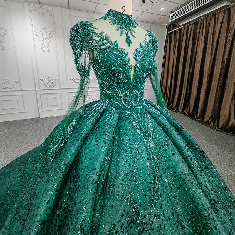9940 New Sequin Long Party Evening Gown Hot Elegant Modest Sexy Dresses for Women