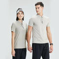 MAYYOUNG Men's Quick Dry Solid Print for Polo Shirts Casual Work T Shirts Anti-Pilling Performance Fitness Wear Knitted for Outd