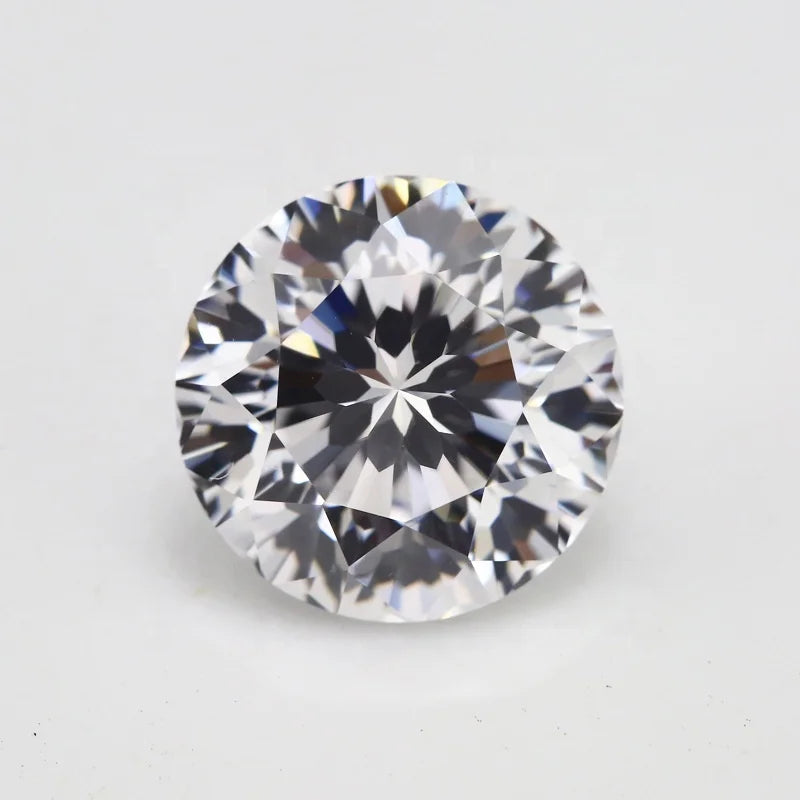 Small Size 3mm 4mm 5mm Loose Moissanite Stone Pass the Diamond Tester White D VVS Round Moissanite Gemstone for Jewelry